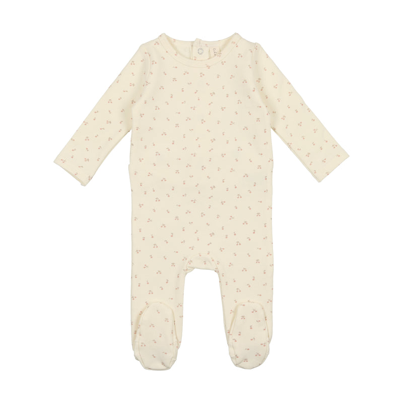 LILETTE CHERRY FOOTIE 3PC SET