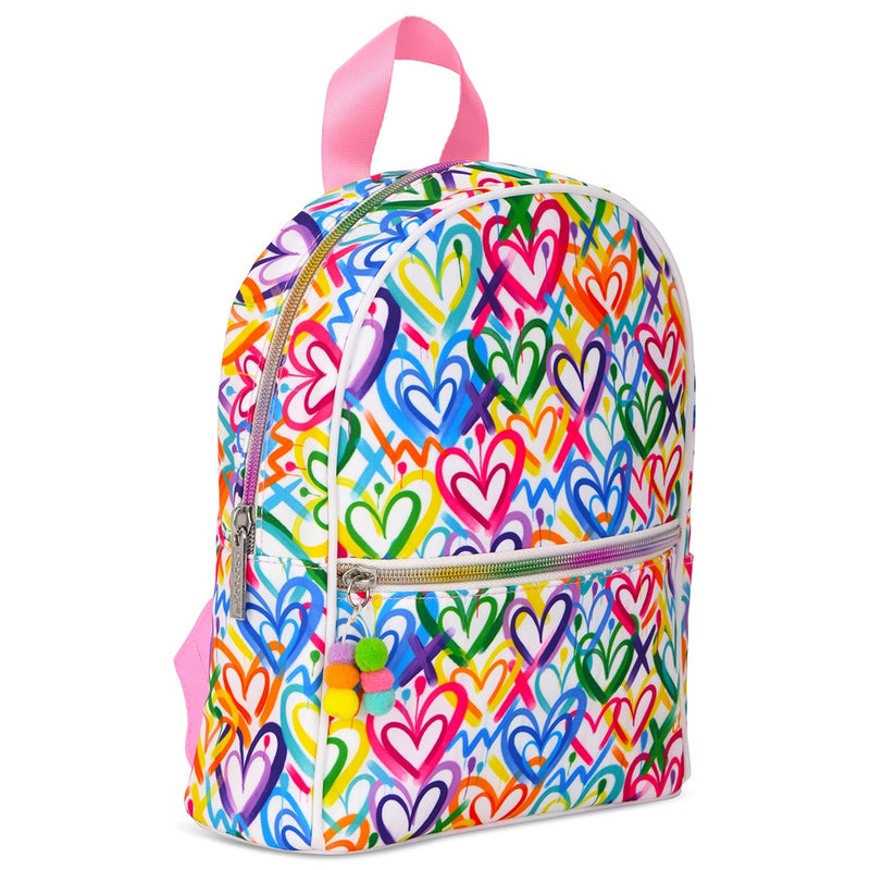 810-2042 ISCREAM COREY PAIGE HEARTS MINI BACKPACK