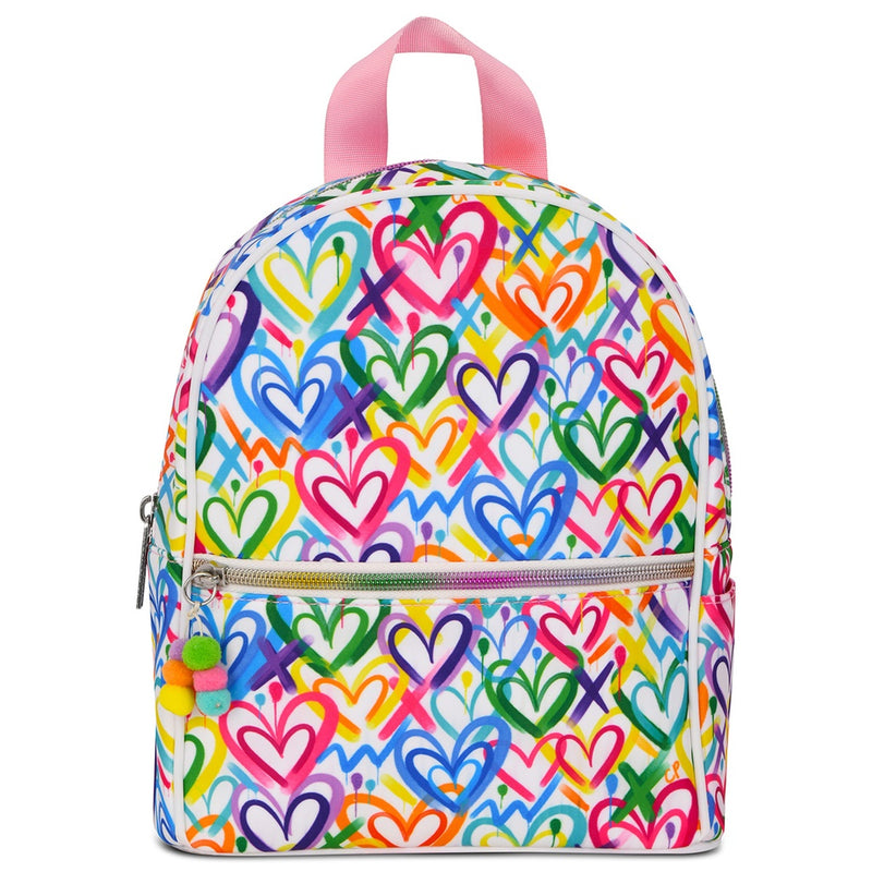 810-2042 ISCREAM COREY PAIGE HEARTS MINI BACKPACK
