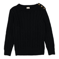ANALOGIE CABLE KNIT SWEATER