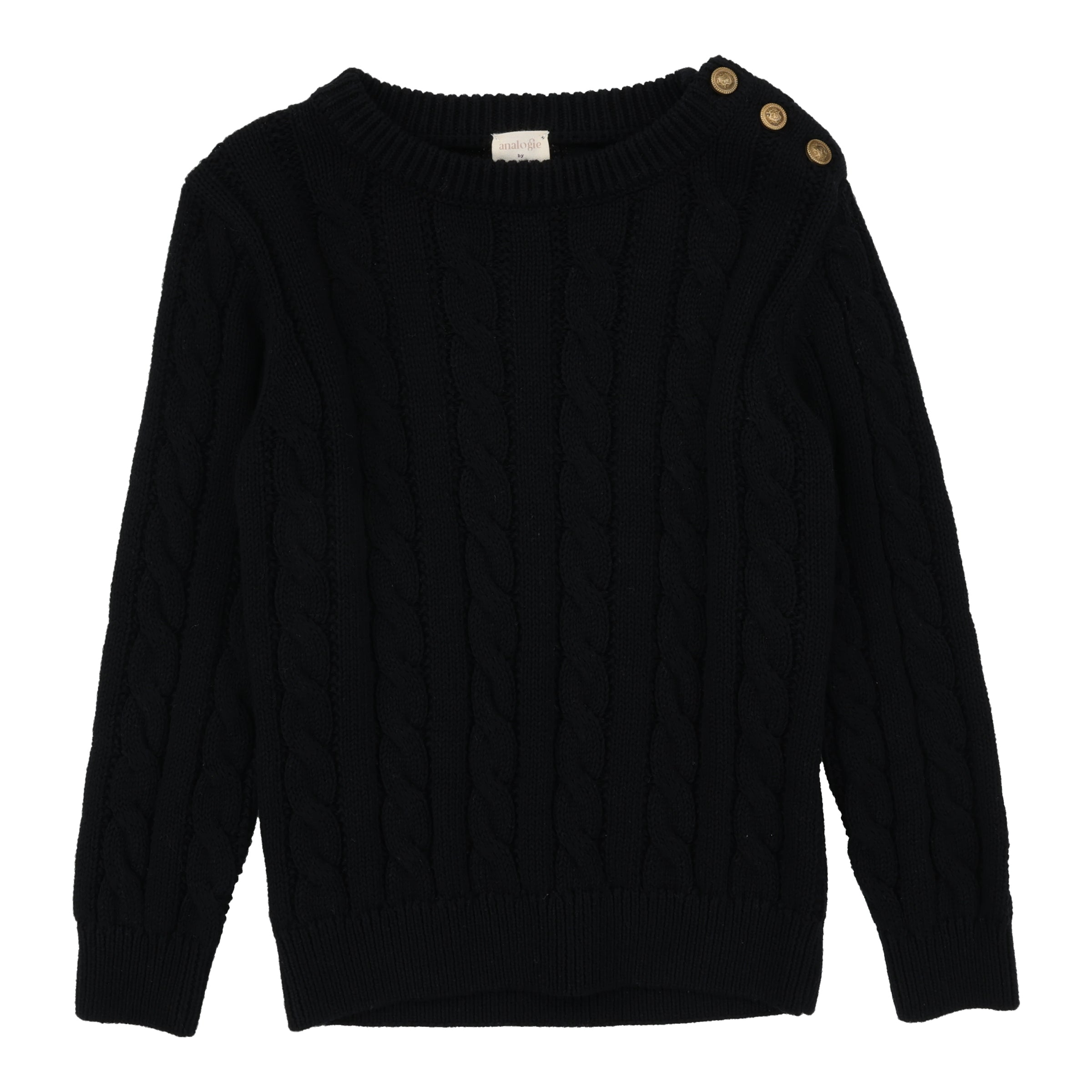 ANALOGIE CABLE KNIT SWEATER