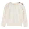 ANALOGIE CABLE KNIT SWEATER