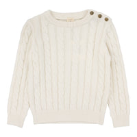 ANALOGIE CABLE KNIT SWEATER