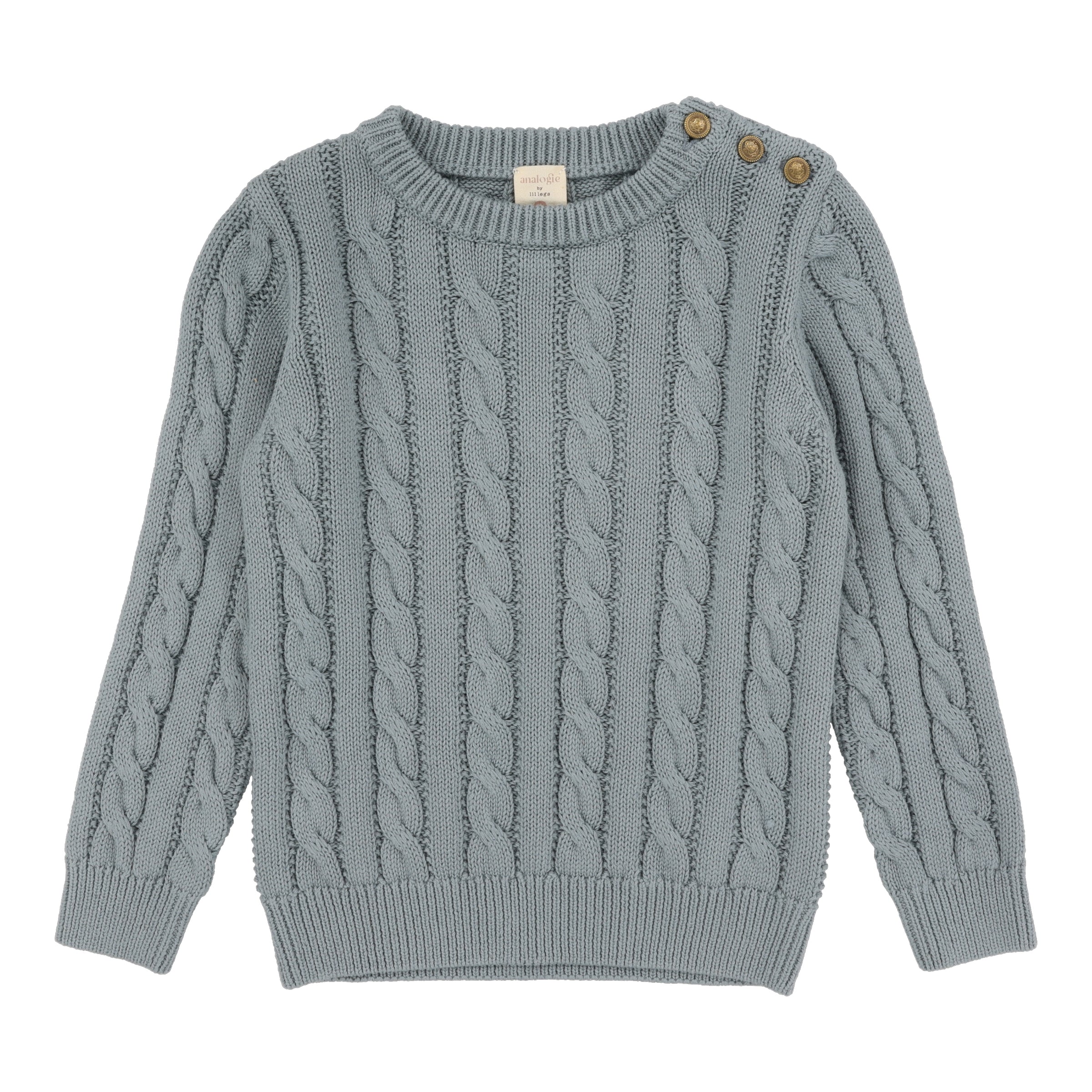 ANALOGIE CABLE KNIT SWEATER