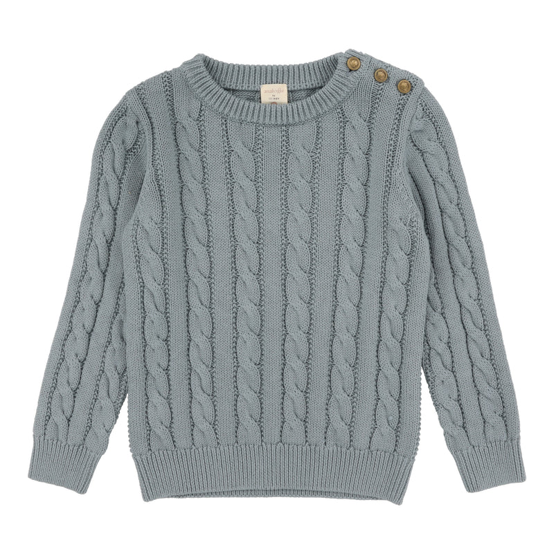 ANALOGIE CABLE KNIT SWEATER