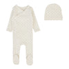 LILETTE DIAMOND DOT FOOTIE + BEANIE