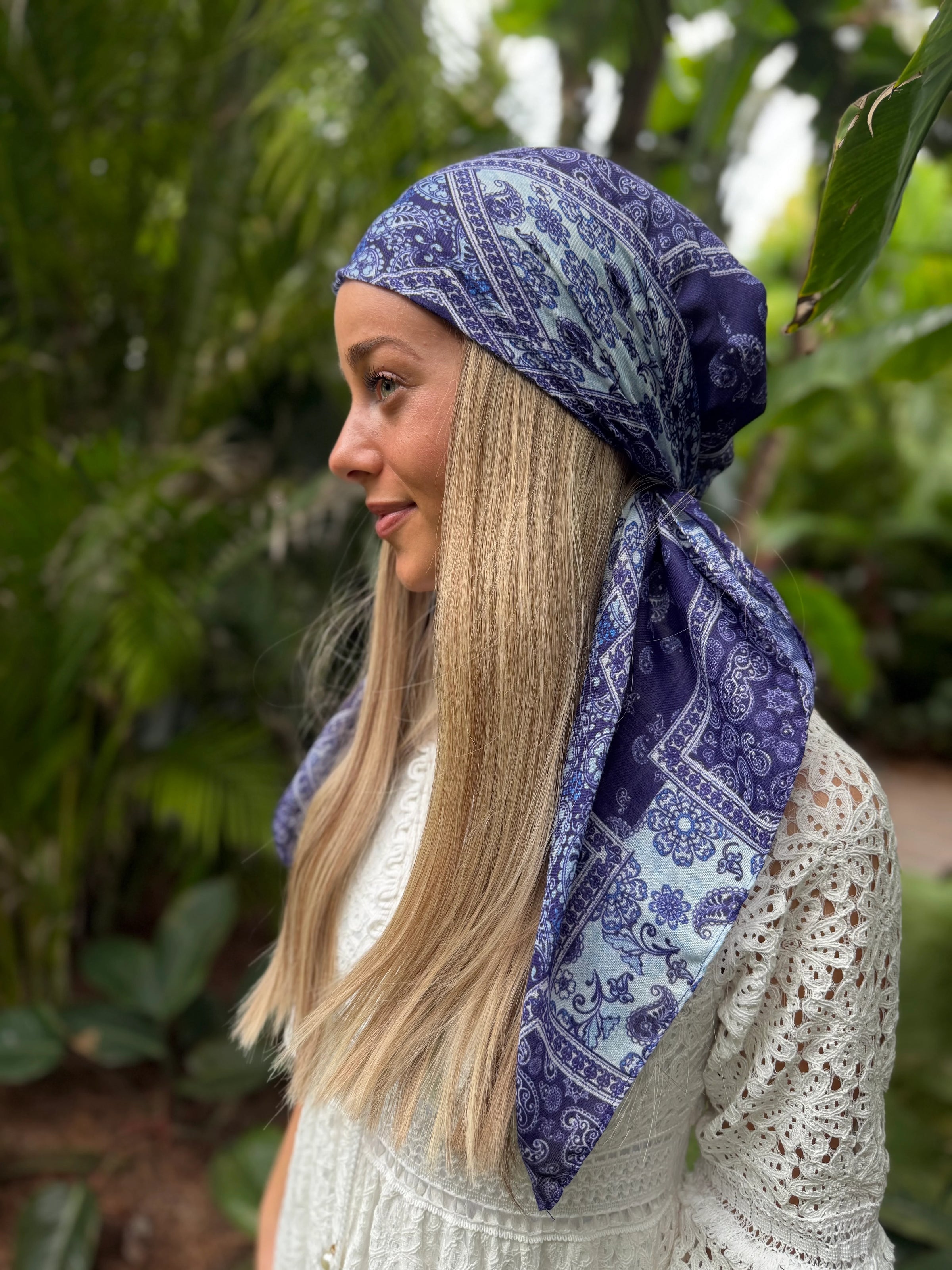 SCARF BAR SQUARE HEAD SCARF (90X90)
