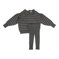 ANALOGIE FLORAL KNIT SET