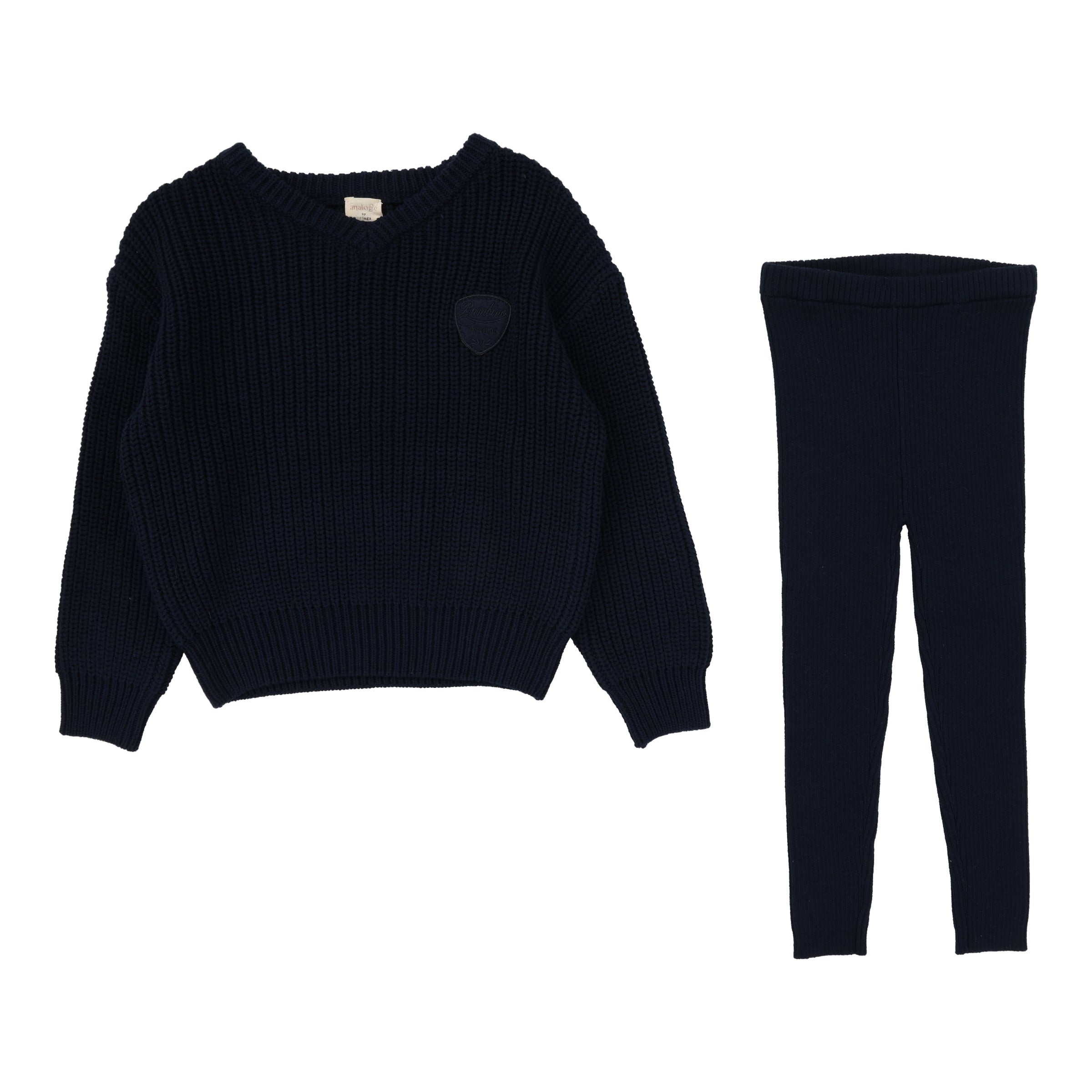 ANALOGIE KNIT VNECK TODDLER SET