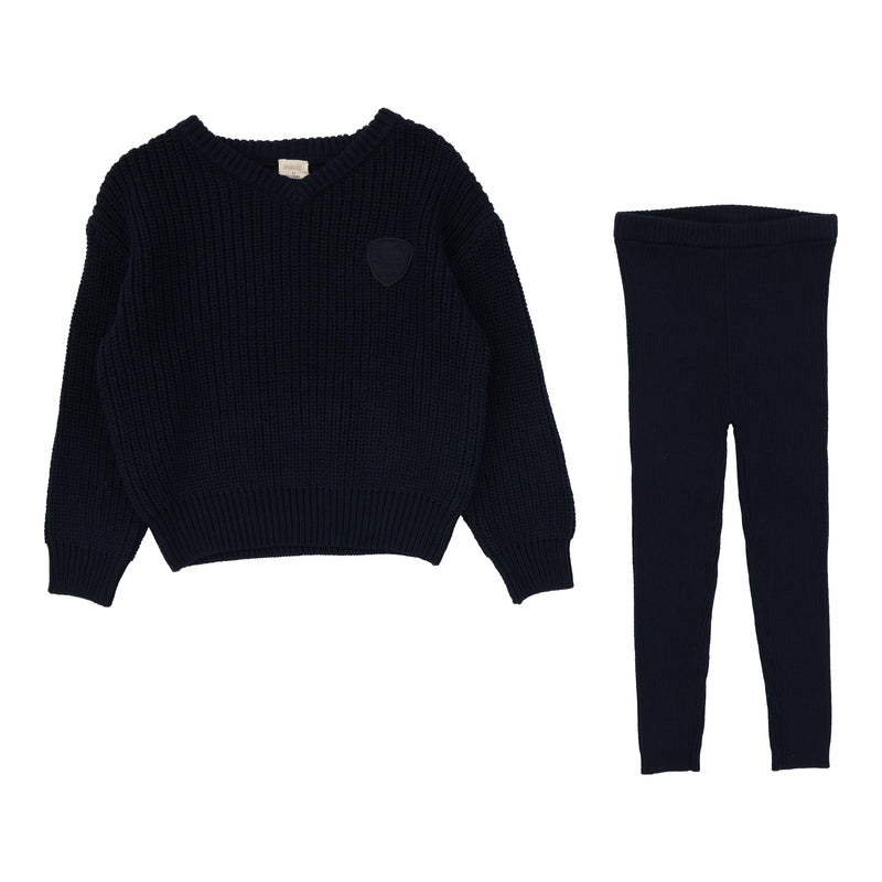 ANALOGIE KNIT VNECK TODDLER SET