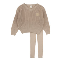 ANALOGIE KNIT VNECK TODDLER SET