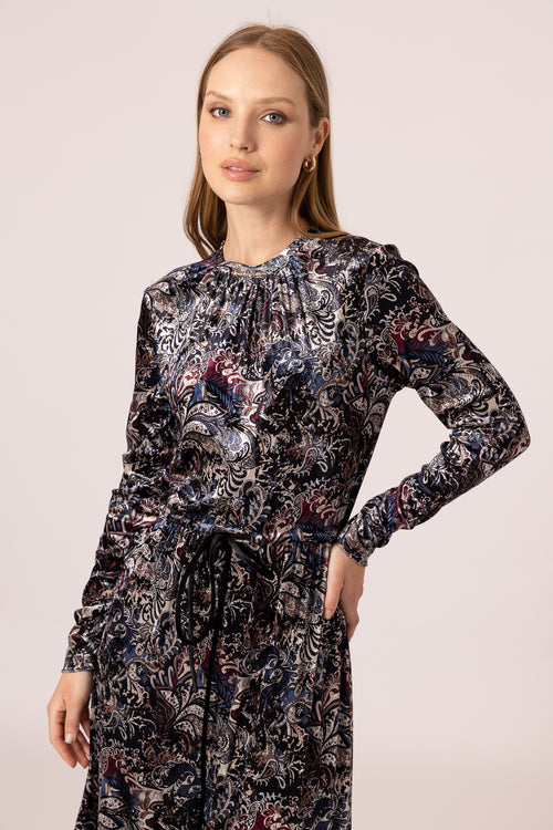 DRO24111 ORD COUTURE VELVET ROBE