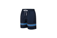 16SP18 ABSTRACT VARSITY STRIPE SWIM PANTS