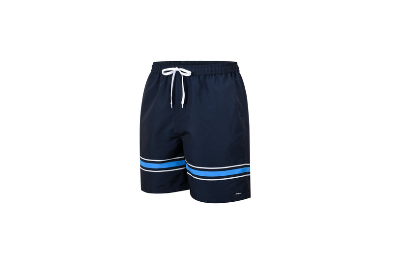 16SP18 ABSTRACT VARSITY STRIPE SWIM PANTS