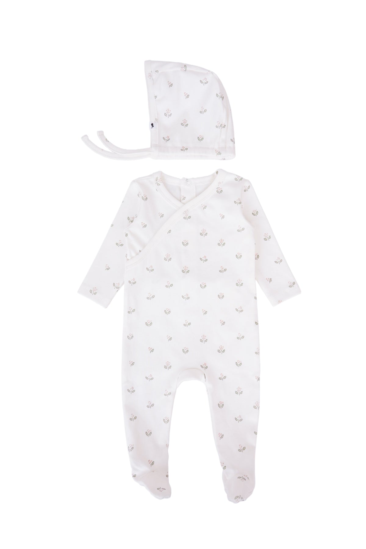 MON CHERI FLORAL PRINT FOOTIE