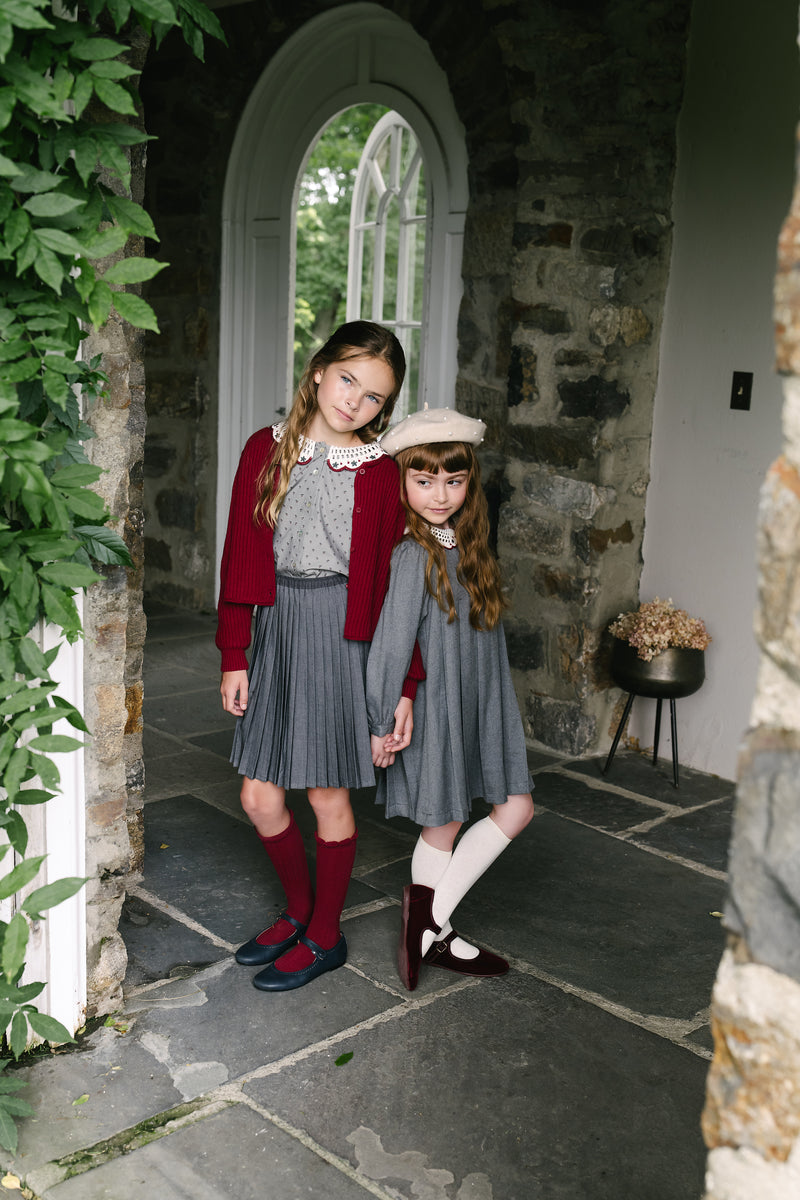 ANALOGIE CROCHET COLLAR DRESS