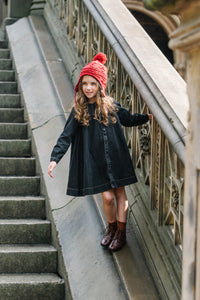 ANALOGIE PLEAT SAILOR DRESS