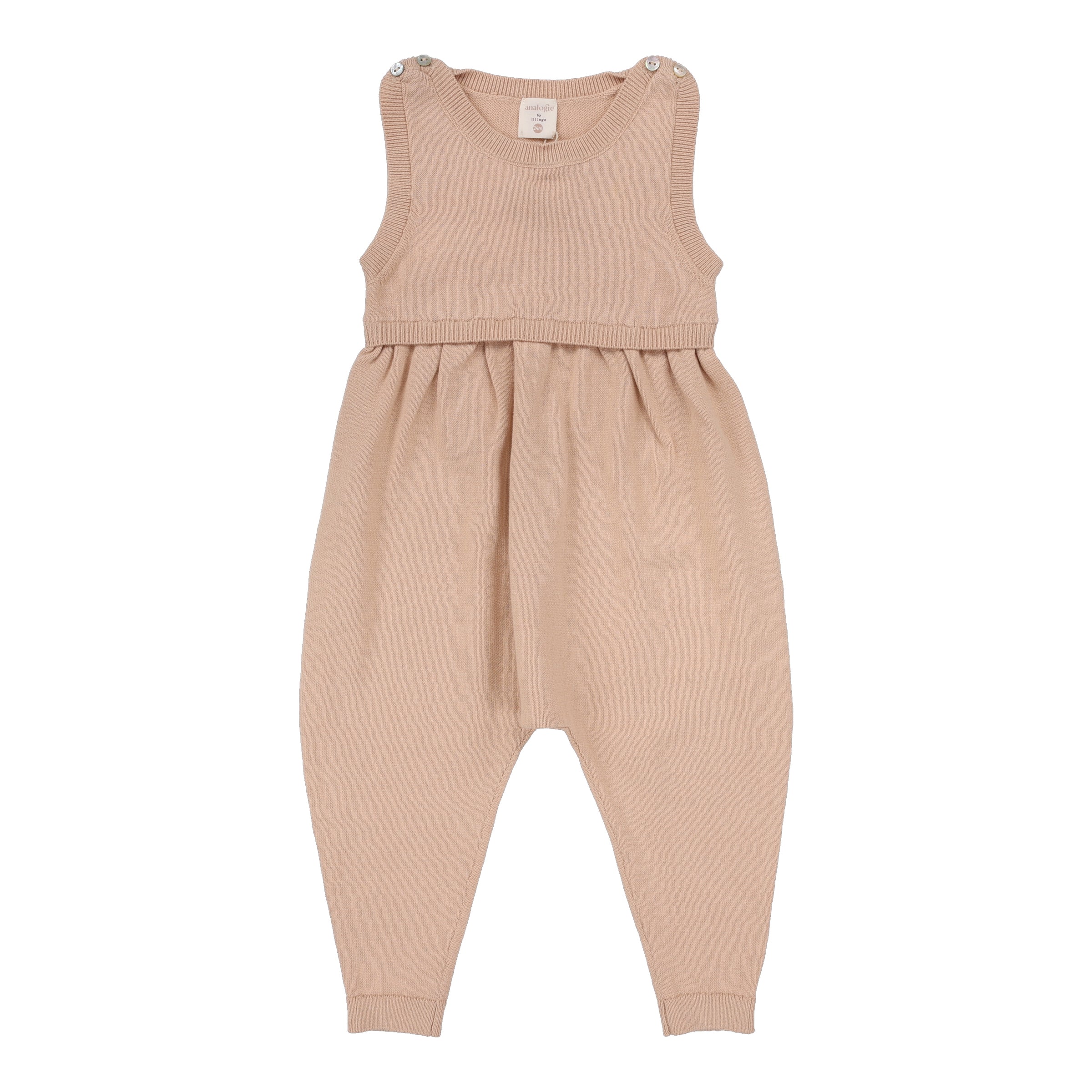 ANALOGIE TODDLER GIRLS BLOUSE + OVERALL 2PC SET