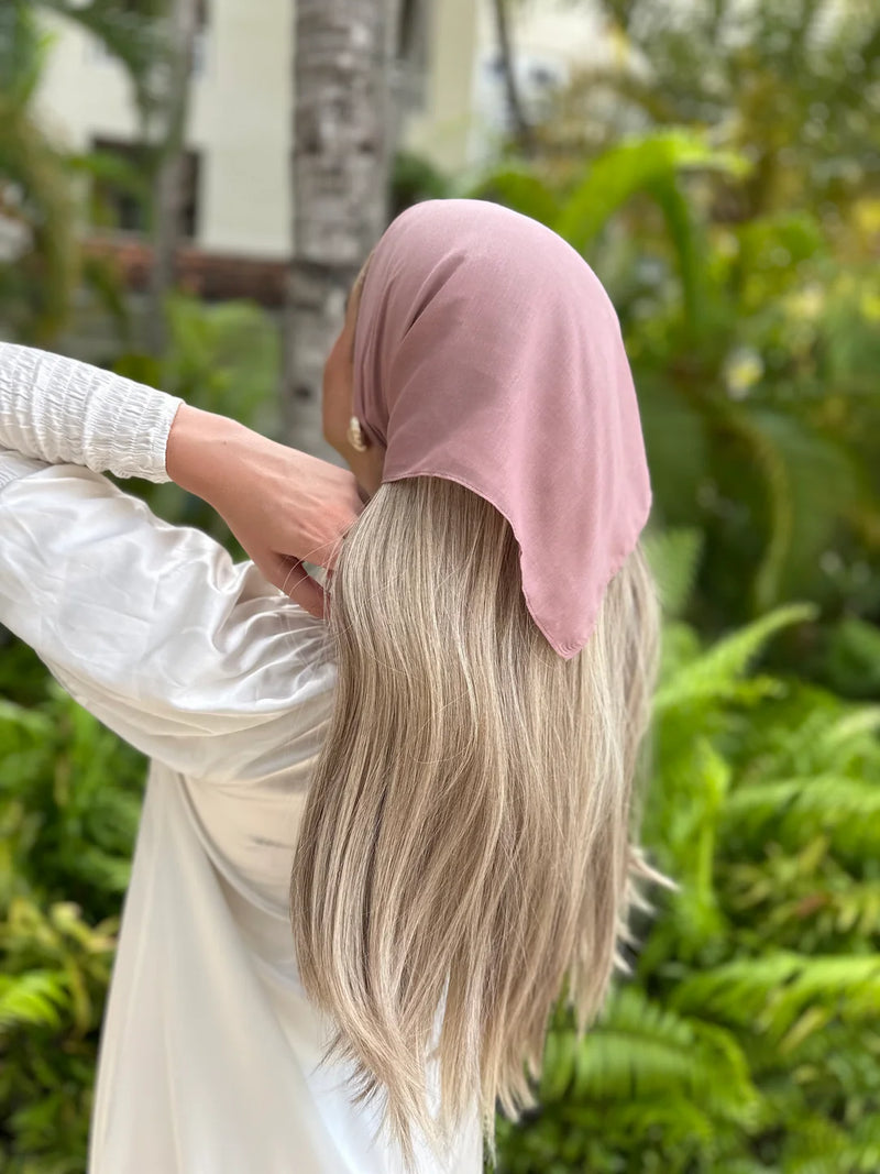 SCARF BAR SOLID COTTON VISCOSE BANDANAS