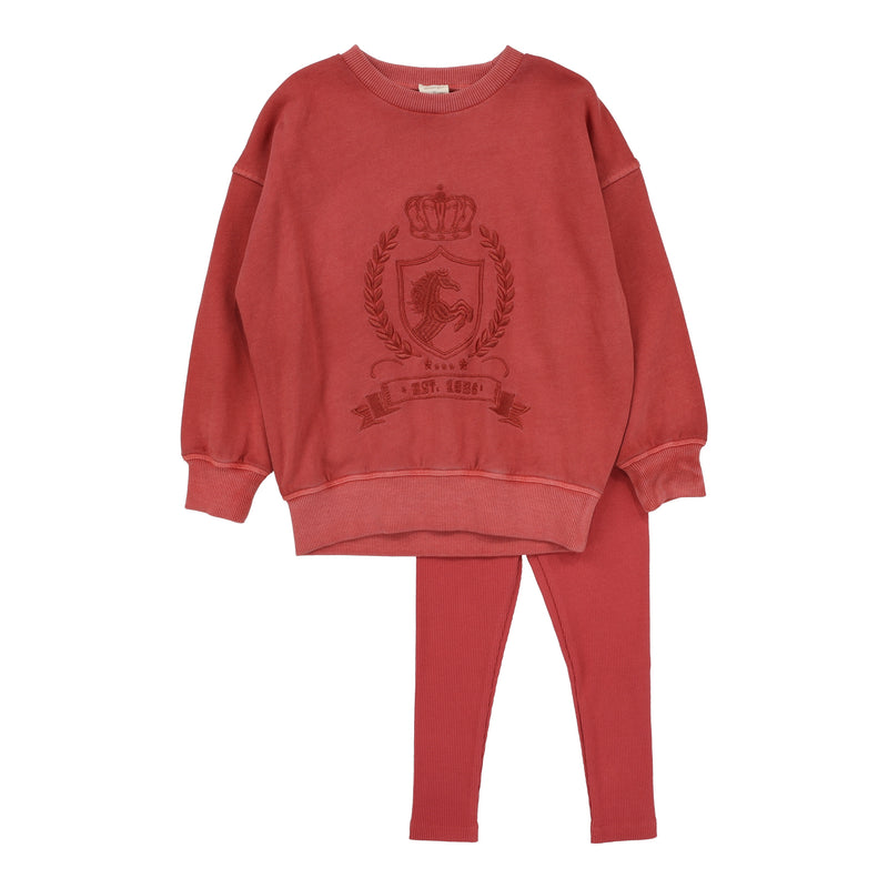 ANALOGIE EMBLEM SWEATSHIRT SET