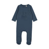 BONJOY BLW25032 EMBOSSED TEDDY FOOTIE