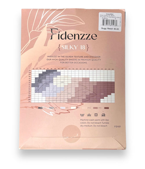 894 FIDENZZE SILKY SENSATION 18 CT