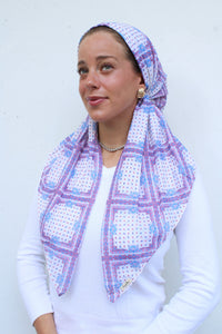 SCARF BAR CLASSIC PRETIED W/ VELVET GRIP