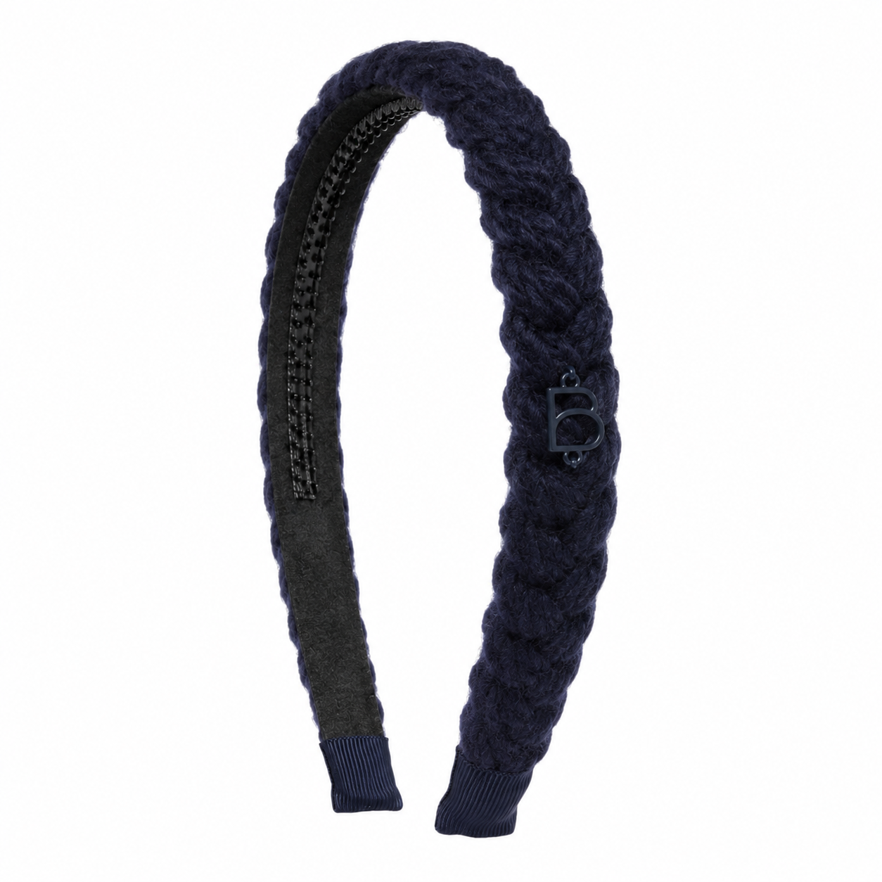 BANDEAU FUZZY BRAID ROPE THIN HEADBAND