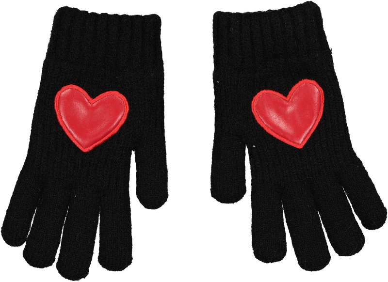 DACEE GL32A LEATHER HEART GLOVES