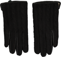 DACEE GL41A CABLE KNIT/LEATHER GLOVES