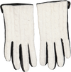 DACEE GL41A CABLE KNIT/LEATHER GLOVES
