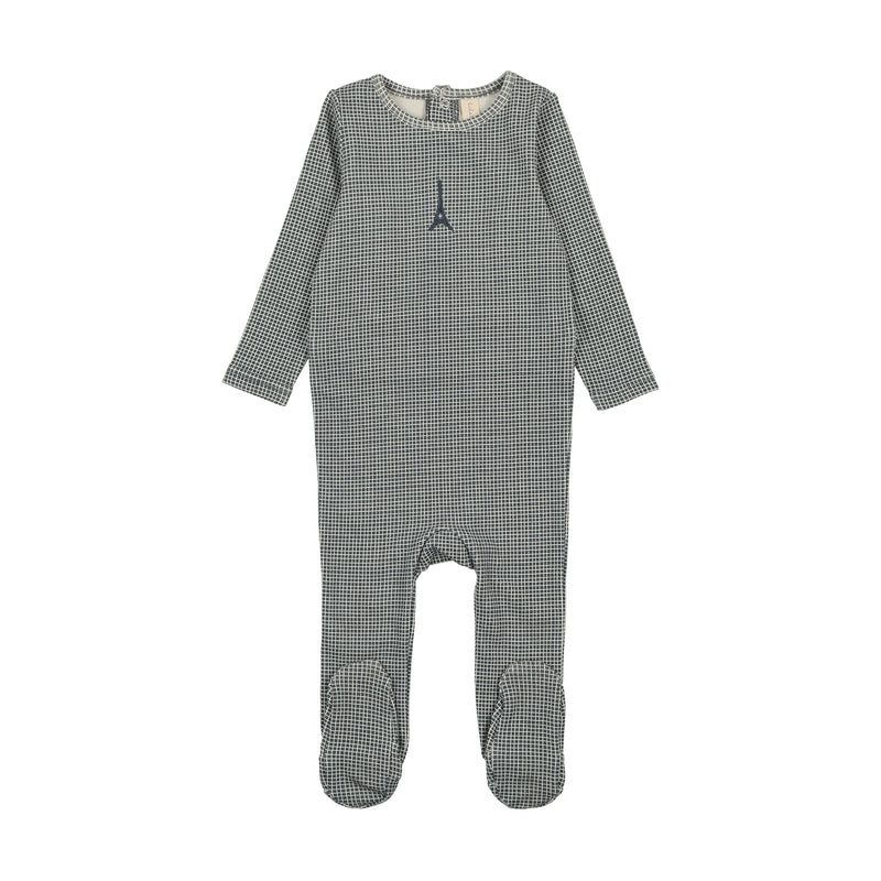 LILETTE GINGHAM PRINT FOOTIE