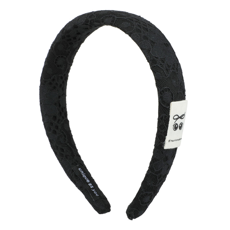 H1450 HEIRLOOMS EYELET BOW HEADBAND