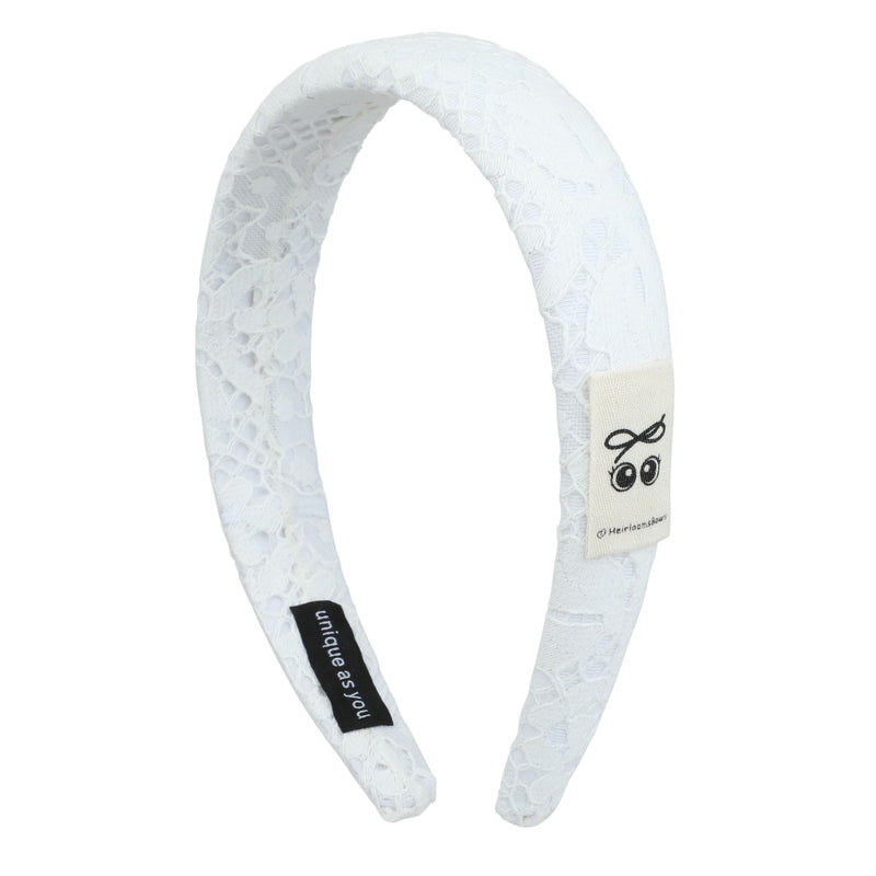 H1450 HEIRLOOMS EYELET BOW HEADBAND