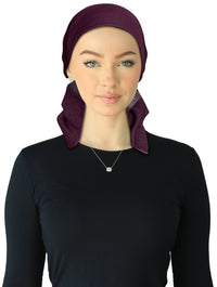 HB-170 CHERIE HEADSCARVES BANDANA SOFT DENIM PRETIE