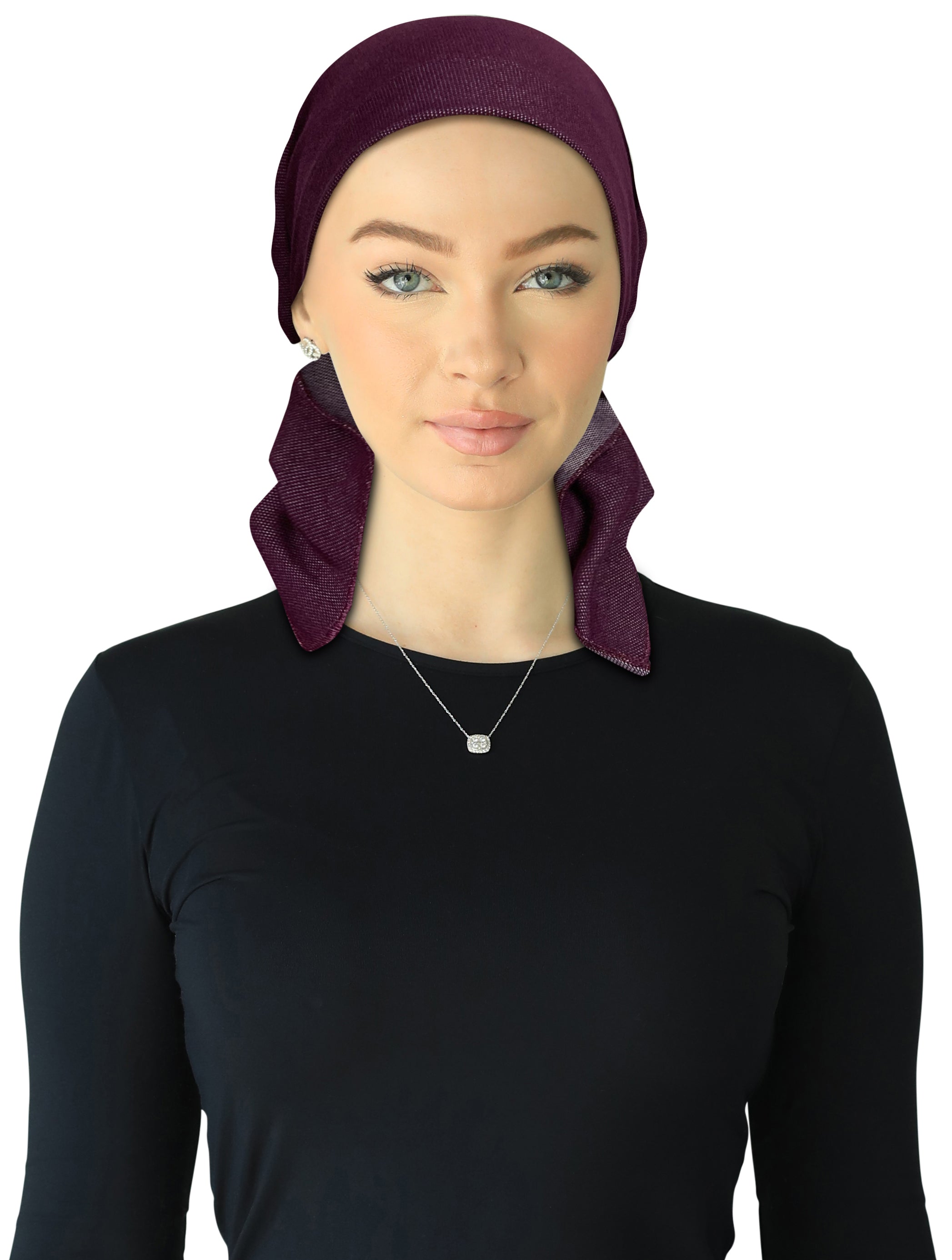 HB-170 CHERIE HEADSCARVES BANDANA SOFT DENIM PRETIE