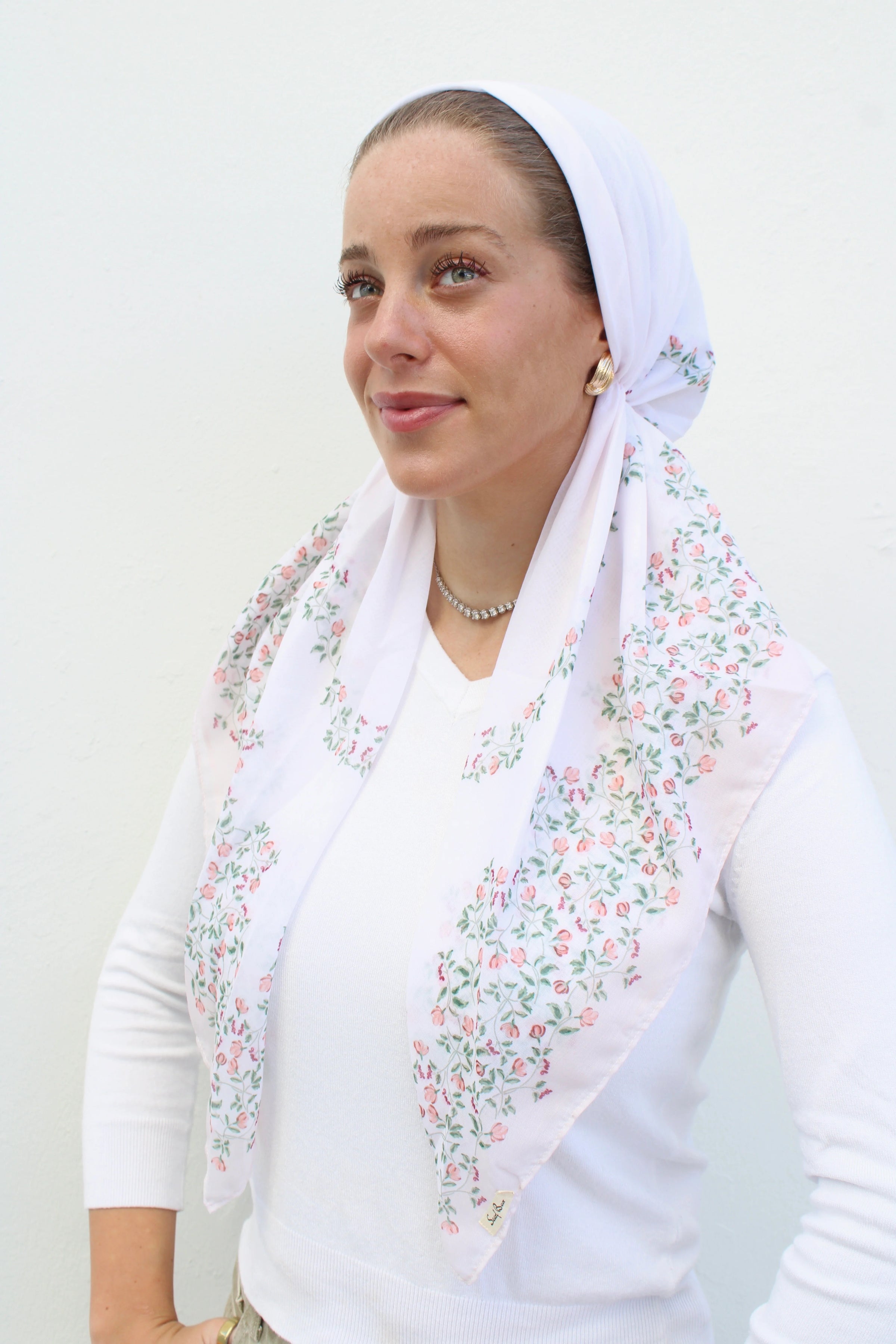 SCARF BAR CLASSIC PRETIED W/ VELVET GRIP