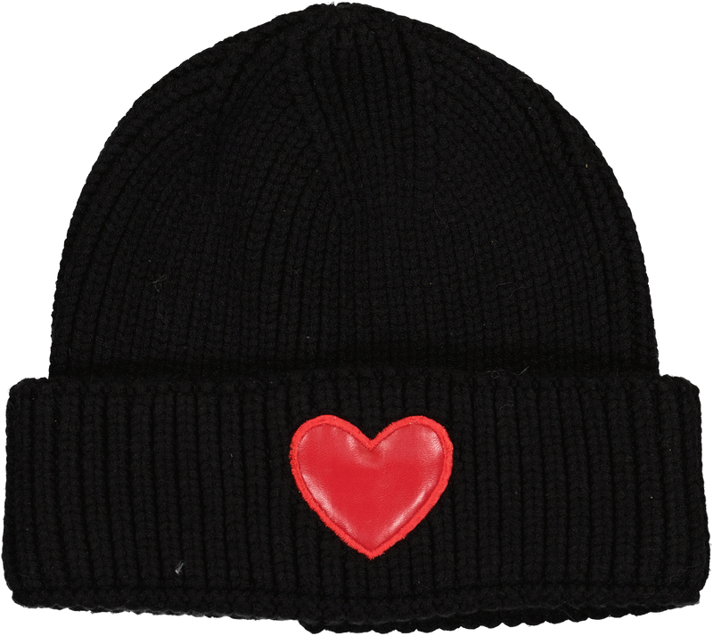 DACEE HT32A LEATHER HEART HAT