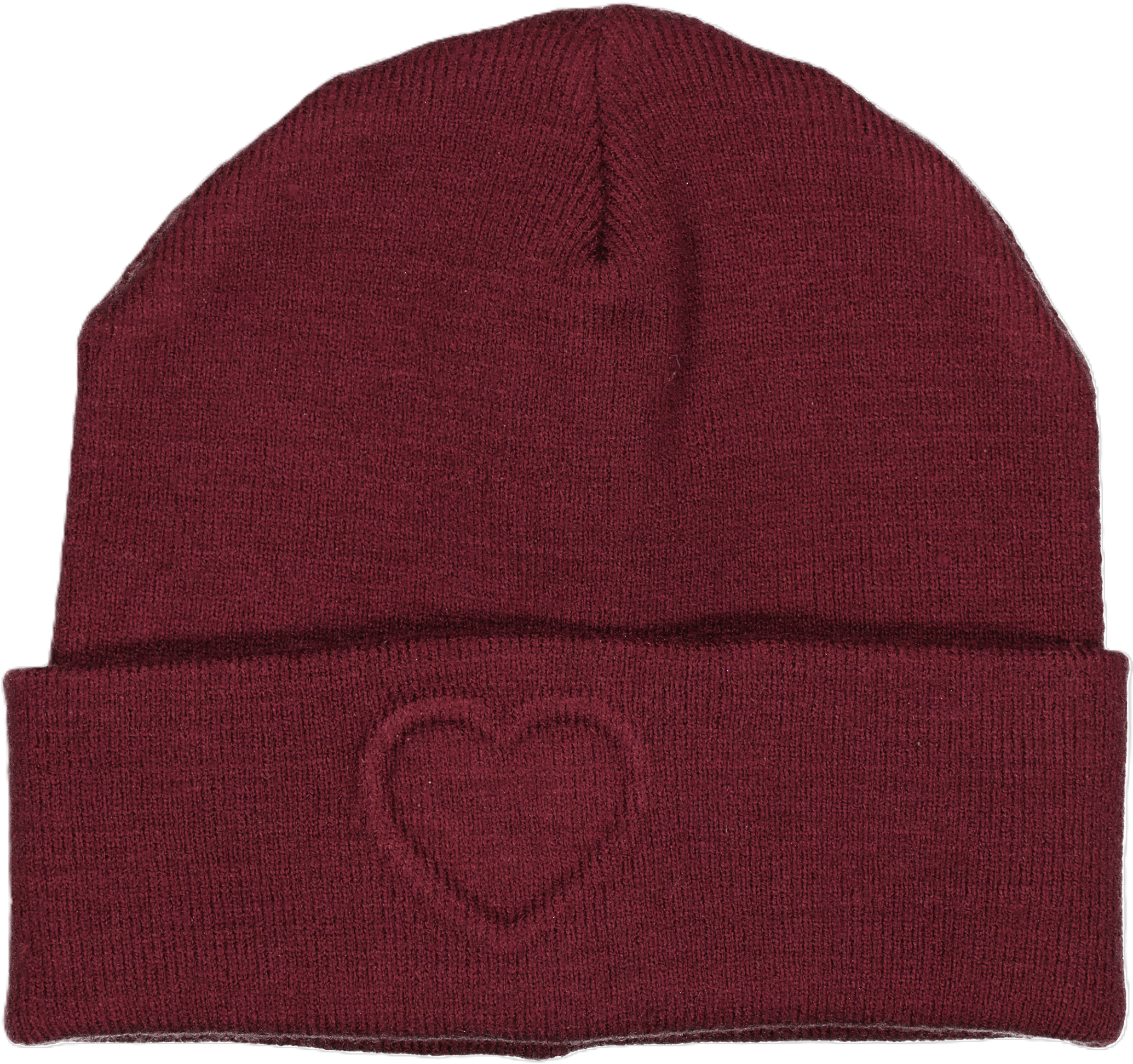 HT56 DACEE STAMPED HEART HAT