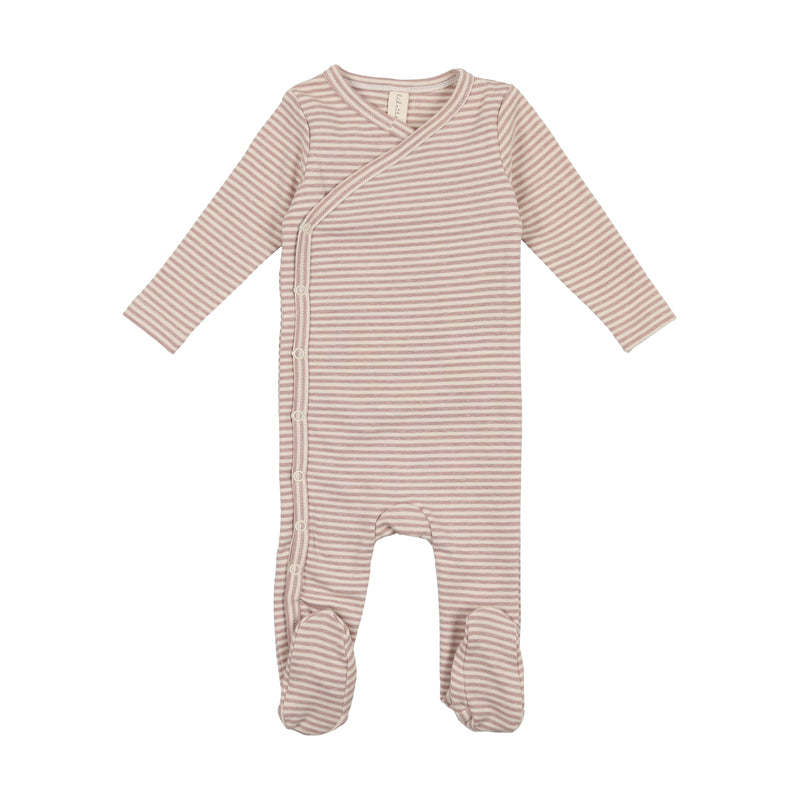 LILETTE HEATHER STRIPE FOOTIE