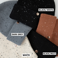TAL NY CAPSULE SPECKLE BEANIE
