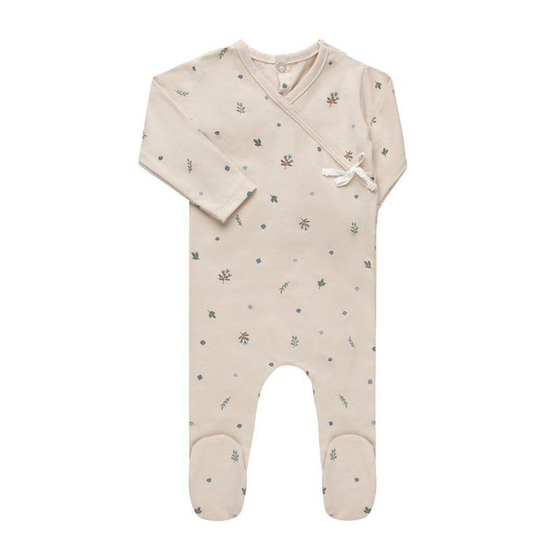 ELY'S & CO GARDEN FLORALS FOOTIE