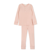 LAMOUR LOU RIBBED HENLEY PJS
