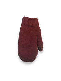 MIT76 DACEE SOLID RIBBED MITTENS