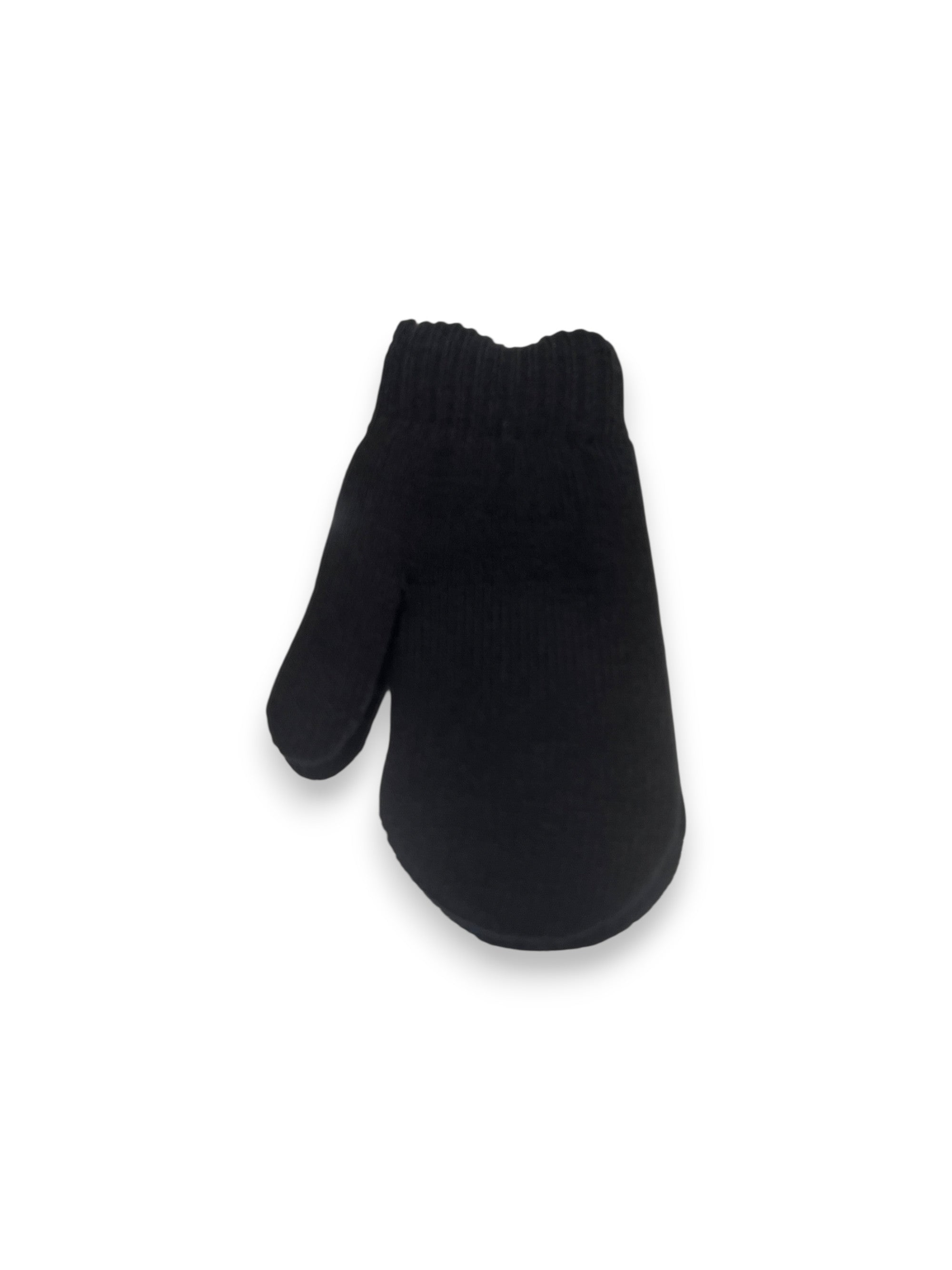 MIT76 DACEE SOLID RIBBED MITTENS