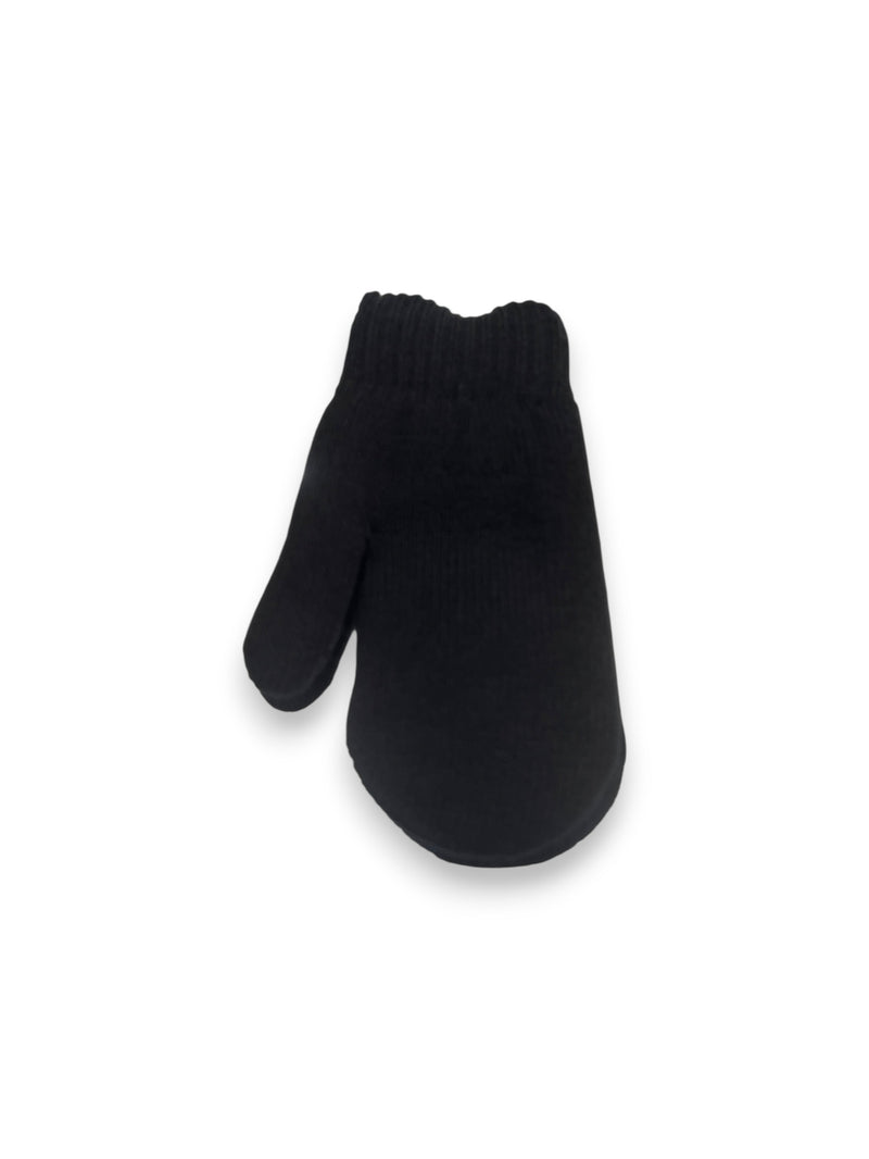 MIT76 DACEE SOLID RIBBED MITTENS