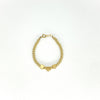 GF3-GF-H MY LITTLE JEWEL 14K GOLD FILLED BEADS GOLD HEART CENTER BANGLE