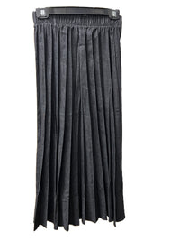 1718M SOPHIA DENIM MIDI PLEATED SKIRT 34"