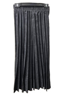 1718M SOPHIA DENIM MIDI PLEATED SKIRT 34"