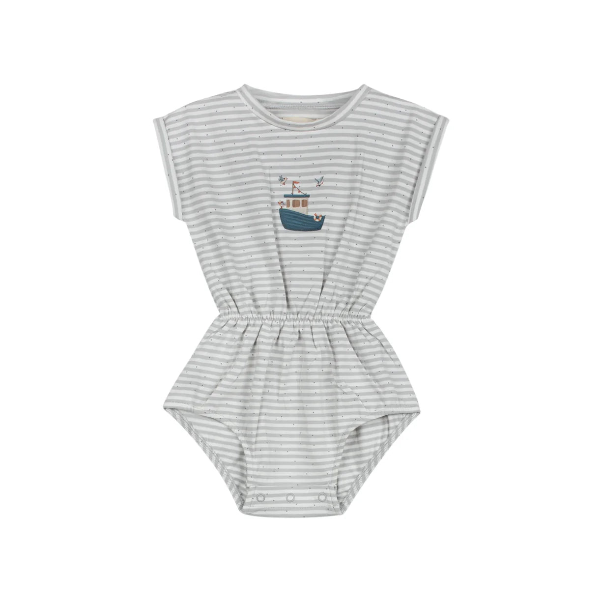 ELYS & CO NAUTICAL STRIPE COLLECTION ROMPER